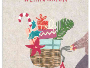 Frohe Weihnachten - Fahrrad