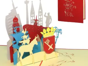 Pop Up Karte "BREMEN"